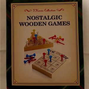 Nostalgic Wooden Games Set